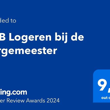 B&B Logeren Bij De Burgemeester Stad aan 't Haringvliet Exteriör bild